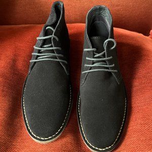Navy blue suede Hush Puppies - Desert boots, crepe sole